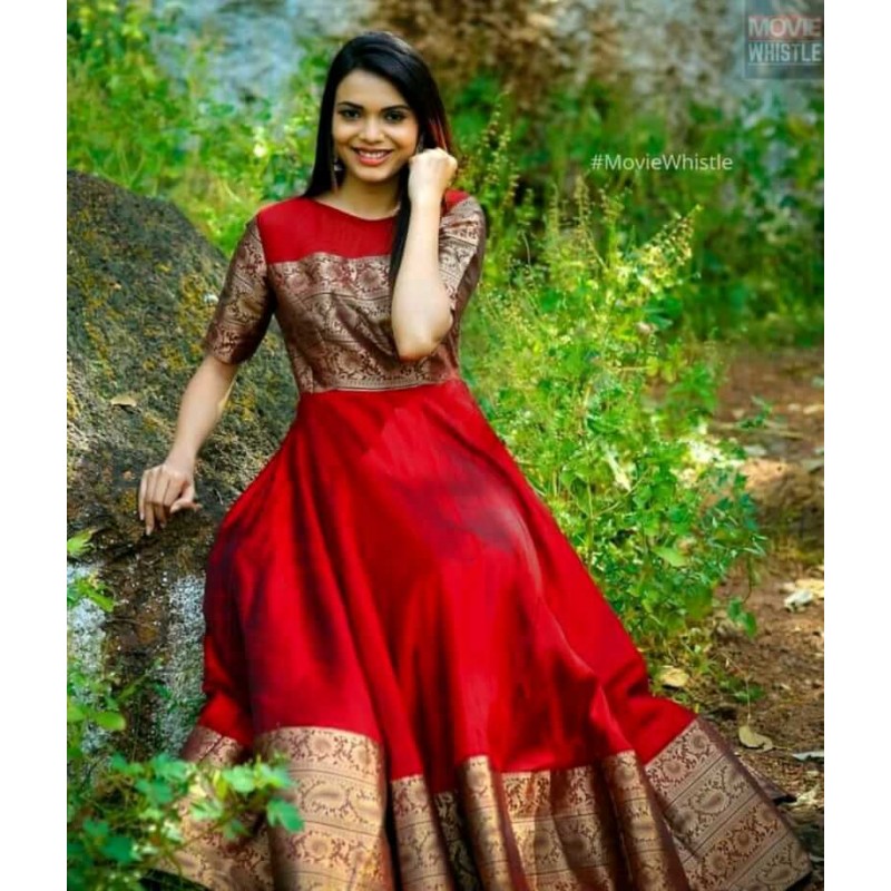 red gown indian